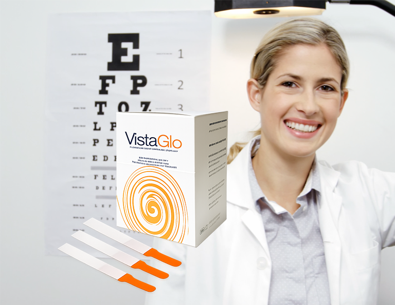 tiras de fluorecencia sodica